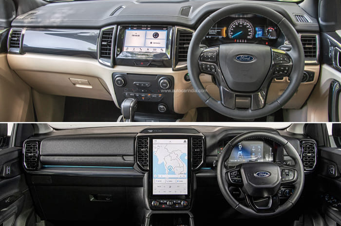 Ford Endeavour: old vs new